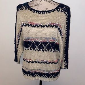 🔹Lauren Michelle Netted Sweater🔹